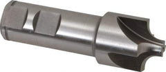 Keo - 5/16" Radius, 1-1/8" Mill Diam, 4 Flute Cobalt Corner Rounding End Mill - Single End, Uncoated, 3/8" Tip Diam, 3-1/2" OAL, 7/8" Shank Diam - Exact Tool & Supply