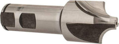Keo - 3/8" Radius, 1-1/4" Mill Diam, 4 Flute Cobalt Corner Rounding End Mill - Single End, Uncoated, 3/8" Tip Diam, 3-3/4" OAL, 7/8" Shank Diam - Exact Tool & Supply