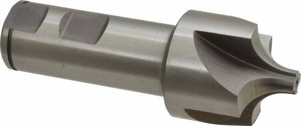 Keo - 1/2" Radius, 1-1/2" Mill Diam, 4 Flute Cobalt Corner Rounding End Mill - Single End, Uncoated, 3/8" Tip Diam, 4-1/8" OAL, 1" Shank Diam - Exact Tool & Supply