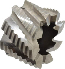 Keo - 2-1/2" Diam, 1" Arbor Hole Diam, 1-5/8" Length of Cut, 8 Flute, Cobalt, Rougher Shell End Mill - Right Hand Cut, Right Hand Spiral Flute, Uncoated - Exact Tool & Supply