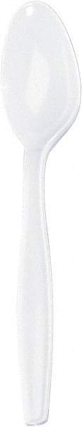 Dixie - Dixie Plastic Tableware, Heavy Mediumweight Teaspoons - White - Exact Tool & Supply