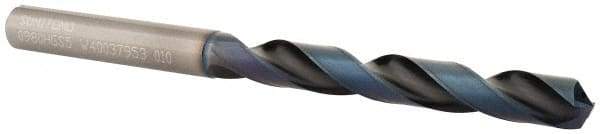 Sumitomo - 9.8mm 135° Solid Carbide Jobber Drill - TiAlCr/TiSi Finish, 136mm OAL - Exact Tool & Supply