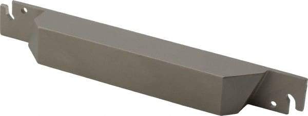 Iscar - External Thread, 0.11" Min Groove Width, 5.905" OAL, Left Hand Indexable Grooving Cutoff Toolholder - 3/4" Shank Height x 3/4" Shank Width, TAG Insert Style, TGT Toolholder Style, Series Tang-Grip - Exact Tool & Supply