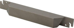 Iscar - External Thread, 0.11" Min Groove Width, 5.905" OAL, Left Hand Indexable Grooving Cutoff Toolholder - 3/4" Shank Height x 3/4" Shank Width, TAG Insert Style, TGT Toolholder Style, Series Tang-Grip - Exact Tool & Supply