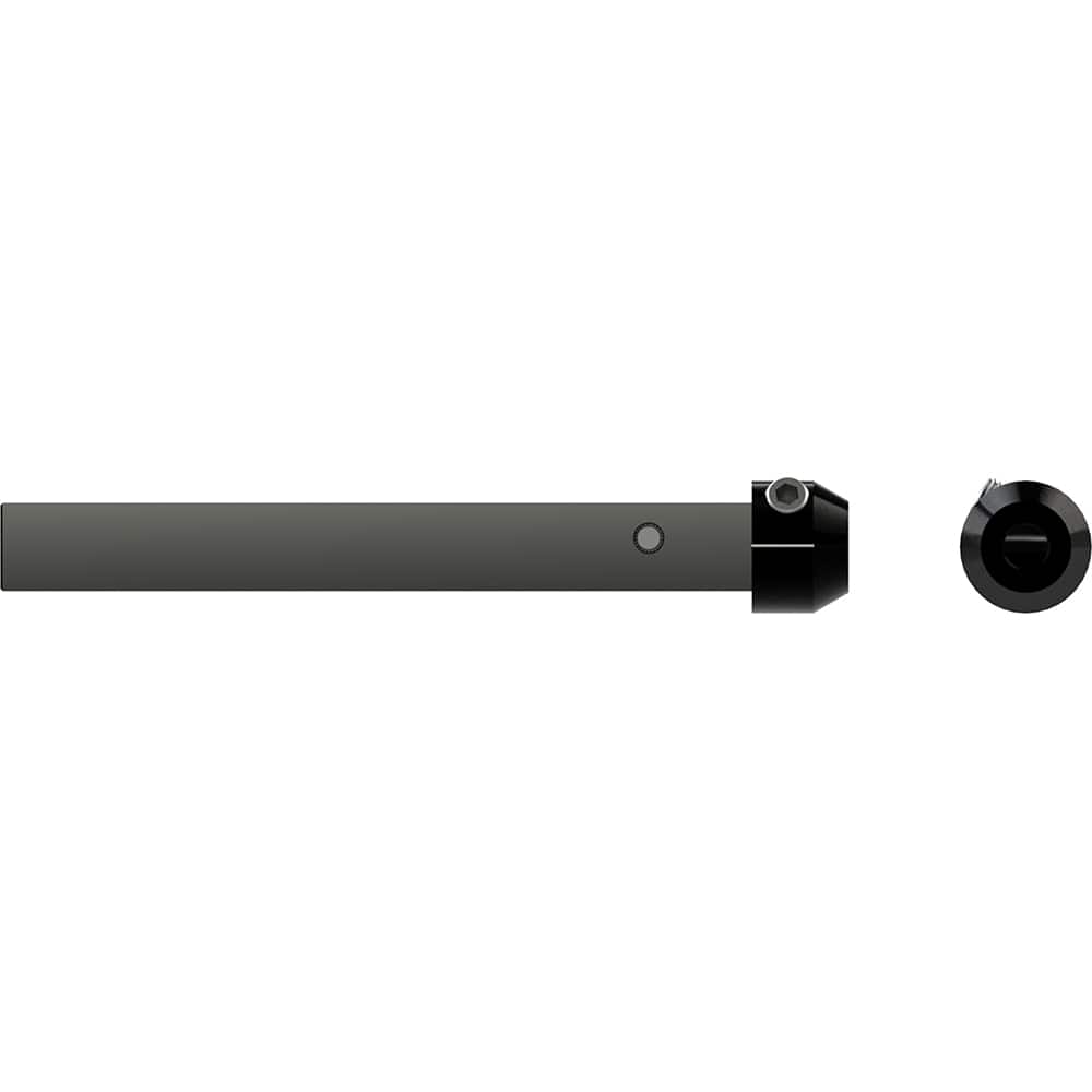 Micro 100 - Boring & Grooving Bar Holders; Inside Diameter (Inch): 5/16 ; Inside Diameter (Decimal Inch): 0.3125 ; Overall Length (Decimal Inch): 4.80000 ; Through Coolant: No ; Series: QSG ; Head Diameter (Decimal Inch): 1.0630 - Exact Tool & Supply