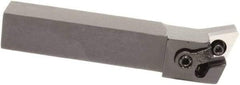 Sumitomo - MDQN, Right Hand Cut, -17.5° Lead Angle, 1-1/4" Shank Height x 1-1/4" Shank Width, Negative Rake Indexable Turning Toolholder - 6" OAL, DNMG 432 Insert Compatibility, Series Multi-Option - Exact Tool & Supply
