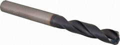 Sumitomo - 9.8mm 135° Solid Carbide Screw Machine Drill Bit - TiAlCr/TiSi Finish, 50mm Flute Length, 106mm OAL, Through Coolant - Exact Tool & Supply