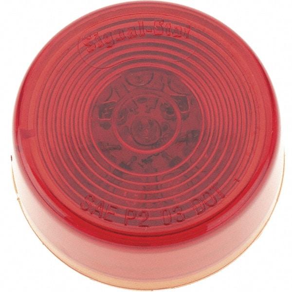 Truck-Lite - 2" Long, 0.05 Amp, LED Side Marker Light Kit - 12 Volts, Red - Exact Tool & Supply