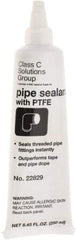 Made in USA - 250 mL Tube Thread Sealant - PTFE Based, 400°F Max Working Temp - Exact Tool & Supply