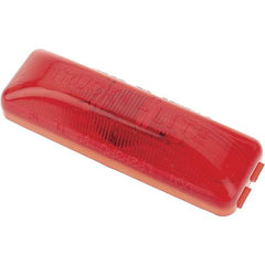 Truck-Lite - 3-7/8" Long, 0.33 Amp, Incandescent Side Marker Light Kit - 12 Volts, Red - Exact Tool & Supply