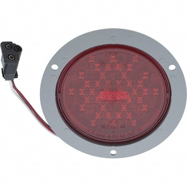 Truck-Lite - 4" Long, 0.5 Amp, Red LED Stop, Turn & Tail Light - 12 Volts - Exact Tool & Supply
