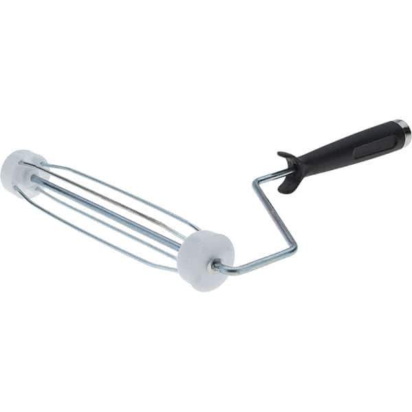 Weiler - 9" Wide Roller Frame - Metal Frame, Plastic Handle - Exact Tool & Supply