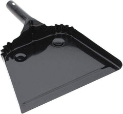 Weiler - Dust Pans & Scoops Body Material: Metal Color: Black - Exact Tool & Supply