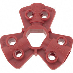 Brady - Pneumatic Quick Disconnect Lockout - 9/32" Max Shackle Diam - Exact Tool & Supply