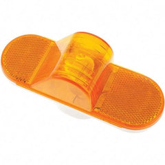 Truck-Lite - 6-1/2" Long, 0.49 to 2.1 Amp, Yellow Turn Signal & Marker Light - 12 Volts - Exact Tool & Supply