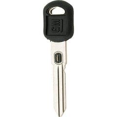Made in USA - GM VATS Key Blank - Nickel/Plastic - Exact Tool & Supply