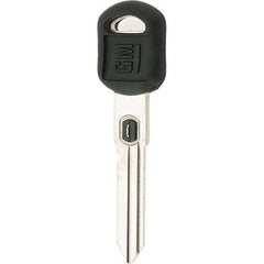 Made in USA - GM VATS Key Blank - Nickel/Plastic - Exact Tool & Supply