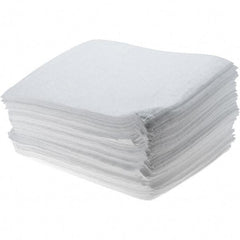 Brady SPC Sorbents - 19.45 Gal Capacity per Package, Oil Only Pad - 18" Long x 15" Wide, White - Exact Tool & Supply