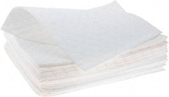 Brady SPC Sorbents - 30 Gal Capacity per Package, Oil Only Pad - 19" Long x 15" Wide, Green, Polypropylene - Exact Tool & Supply