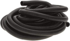 Value Collection - 25' Long, Flexible Wire Loom Conduit - Plastic, 3/4" ID - Exact Tool & Supply