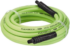Legacy - 3/8" ID x 0.61" OD 25' Long Multipurpose Air Hose - MNPT x MNPT Ends, 300 Working psi, 140°, 1/4" Fitting, Green - Exact Tool & Supply