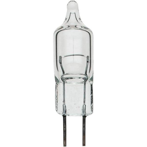 Import - 12 Volt, Halogen Miniature & Specialty T2-1/4 Lamp - G4 Bi-Pin Base - Exact Tool & Supply