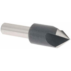 Value Collection - 5/8" Head Diam, 3/8" Shank Diam, 3 Flute 82° High Speed Steel Countersink - Exact Tool & Supply