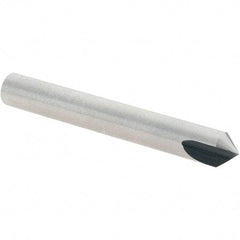 Value Collection - 3/16" Head Diam, 3/16" Shank Diam, 1 Flute 82° High Speed Steel Countersink - 1-1/2" OAL - Exact Tool & Supply