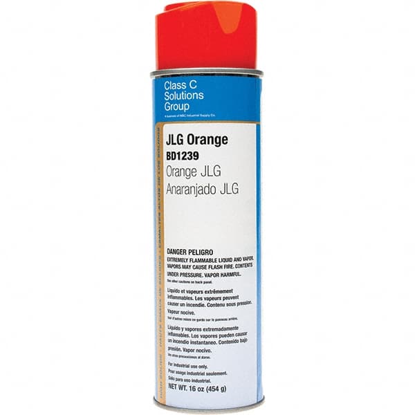 Made in USA - Spray Paints Type: Spray Paint Color: Orange - Exact Tool & Supply