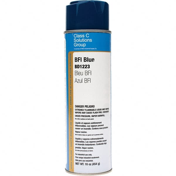 Made in USA - Spray Paints; Type: Spray Paint ; Color: Blue ; Color Family: Blue ; Net Fill (oz.): 20 ; PSC Code: 8010 - Exact Tool & Supply