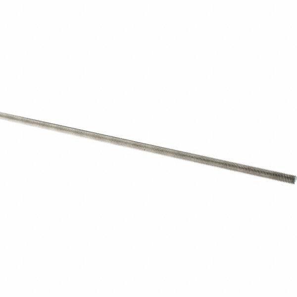 Value Collection - 7/16-14 x 6' Stainless Steel General Purpose Threaded Rod - Exact Tool & Supply