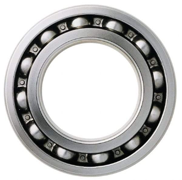 SKF - 35mm Bore Diam, 100mm OD, Open Deep Groove Radial Ball Bearing - 25mm Wide, 1 Row, Round Bore, 6,970 Lb Static Capacity, 12,400 Lb Dynamic Capacity - Exact Tool & Supply