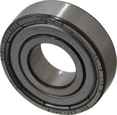 SKF - 12mm Bore Diam, 28mm OD, Double Shield Deep Groove Radial Ball Bearing - 8mm Wide, 1 Row, Round Bore, 2,360 Nm Static Capacity, 5,400 Nm Dynamic Capacity - Exact Tool & Supply
