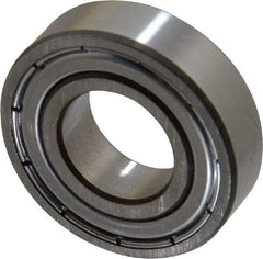 SKF - 15mm Bore Diam, 32mm OD, Double Shield Deep Groove Radial Ball Bearing - 9mm Wide, 1 Row, Round Bore, 2,850 Nm Static Capacity, 5,850 Nm Dynamic Capacity - Exact Tool & Supply