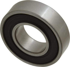 SKF - 17mm Bore Diam, 35mm OD, Double Seal Deep Groove Radial Ball Bearing - 10mm Wide, 1 Row, Round Bore, 3,250 Nm Static Capacity, 6,370 Nm Dynamic Capacity - Exact Tool & Supply