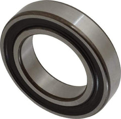 SKF - 45mm Bore Diam, 75mm OD, Double Seal Deep Groove Radial Ball Bearing - 16mm Wide, 1 Row, Round Bore, 14,600 Nm Static Capacity, 22,100 Nm Dynamic Capacity - Exact Tool & Supply