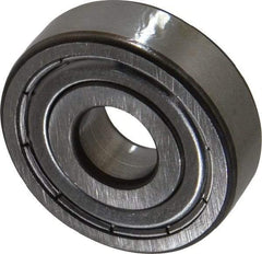 SKF - 10mm Bore Diam, 30mm OD, Double Shield Deep Groove Radial Ball Bearing - 9mm Wide, 1 Row, Round Bore, 2,360 Nm Static Capacity, 5,400 Nm Dynamic Capacity - Exact Tool & Supply
