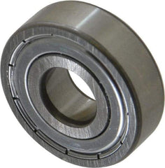 SKF - 12mm Bore Diam, 32mm OD, Double Shield Deep Groove Radial Ball Bearing - 10mm Wide, 1 Row, Round Bore, 3,100 Nm Static Capacity, 7,280 Nm Dynamic Capacity - Exact Tool & Supply