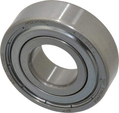 SKF - 17mm Bore Diam, 40mm OD, Double Shield Deep Groove Radial Ball Bearing - 12mm Wide, 1 Row, Round Bore, 4,750 Nm Static Capacity, 9,950 Nm Dynamic Capacity - Exact Tool & Supply