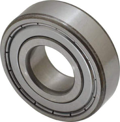 SKF - 20mm Bore Diam, 47mm OD, Double Shield Deep Groove Radial Ball Bearing - 14mm Wide, 1 Row, Round Bore, 6,550 Nm Static Capacity, 13,500 Nm Dynamic Capacity - Exact Tool & Supply