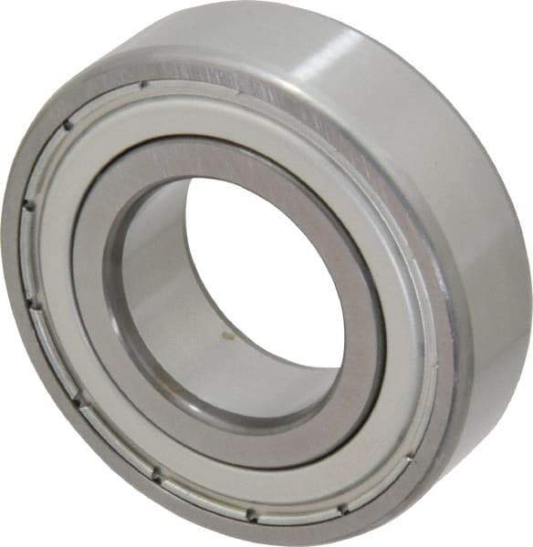 SKF - 25mm Bore Diam, 52mm OD, Double Shield Deep Groove Radial Ball Bearing - 15mm Wide, 1 Row, Round Bore, 7,800 Nm Static Capacity, 14,800 Nm Dynamic Capacity - Exact Tool & Supply