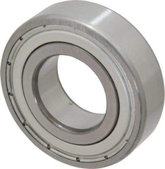 SKF - 25mm Bore Diam, 52mm OD, Double Shield Deep Groove Radial Ball Bearing - 15mm Wide, 1 Row, Round Bore, 7,800 Nm Static Capacity, 14,800 Nm Dynamic Capacity - Exact Tool & Supply