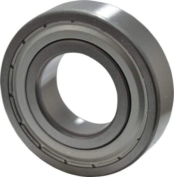SKF - 30mm Bore Diam, 62mm OD, Double Shield Deep Groove Radial Ball Bearing - 16mm Wide, 1 Row, Round Bore, 11,200 Nm Static Capacity, 20,300 Nm Dynamic Capacity - Exact Tool & Supply