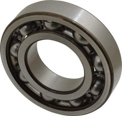 SKF - 40mm Bore Diam, 80mm OD, Open Deep Groove Radial Ball Bearing - 18mm Wide, 1 Row, Round Bore, 19,000 Nm Static Capacity, 32,500 Nm Dynamic Capacity - Exact Tool & Supply