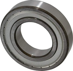 SKF - 45mm Bore Diam, 85mm OD, Double Shield Deep Groove Radial Ball Bearing - 19mm Wide, 1 Row, Round Bore, 21,600 Nm Static Capacity, 35,100 Nm Dynamic Capacity - Exact Tool & Supply