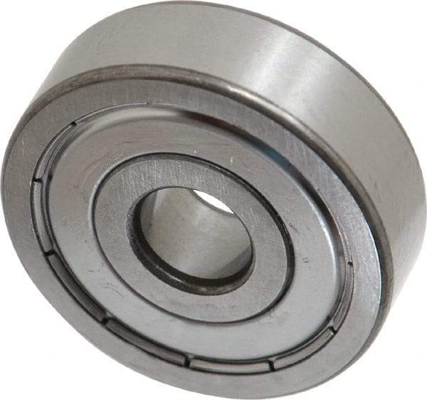 SKF - 10mm Bore Diam, 35mm OD, Double Shield Deep Groove Radial Ball Bearing - 11mm Wide, 1 Row, Round Bore, 3,400 Nm Static Capacity, 8,520 Nm Dynamic Capacity - Exact Tool & Supply