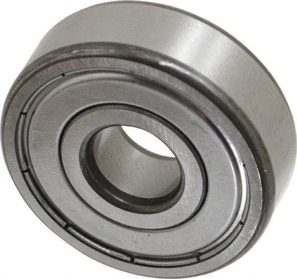 SKF - 12mm Bore Diam, 37mm OD, Double Shield Deep Groove Radial Ball Bearing - 12mm Wide, 1 Row, Round Bore, 4,150 Nm Static Capacity, 10,100 Nm Dynamic Capacity - Exact Tool & Supply