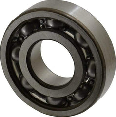SKF - 30mm Bore Diam, 72mm OD, Open Deep Groove Radial Ball Bearing - 19mm Wide, 1 Row, Round Bore, 16,000 Nm Static Capacity, 29,600 Nm Dynamic Capacity - Exact Tool & Supply