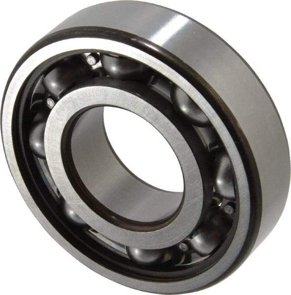 SKF - 35mm Bore Diam, 80mm OD, Open Deep Groove Radial Ball Bearing - 21mm Wide, 1 Row, Round Bore, 19,000 Nm Static Capacity, 35,100 Nm Dynamic Capacity - Exact Tool & Supply