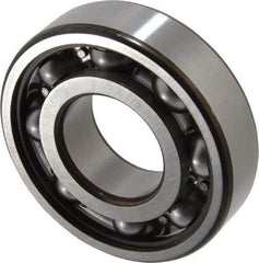 SKF - 35mm Bore Diam, 80mm OD, Open Deep Groove Radial Ball Bearing - 21mm Wide, 1 Row, Round Bore, 19,000 Nm Static Capacity, 35,100 Nm Dynamic Capacity - Exact Tool & Supply